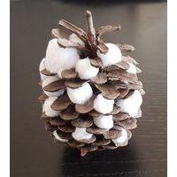 Sachet 100 pompons blancs tailles assorties Ø 10 à 45 mm - Image 3