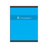 CONQUERANT Cahier de Devoirs 17x22cm Grands Carreaux Seyès 32 Pages Agrafées Couverture Carte Coloris Assortis thumbnail image 3
