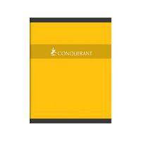 CONQUERANT Cahier de Devoirs 17x22cm Grands Carreaux Seyès 32 Pages Agrafées Couverture Carte Coloris Assortis thumbnail image 5