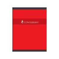 CONQUERANT Cahier de Devoirs 17x22cm Grands Carreaux Seyès 60 Pages Agrafées Couverture Carte Coloris Assortis - Image 2