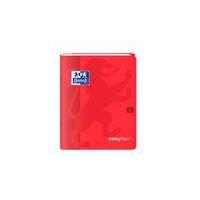 OXFORD Cahier EasyBook 17x22cm Grands Carreaux Seyès 96 Pages Agrafées Couverture Polypro Rouge thumbnail image 4