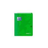 OXFORD Cahier EasyBook 17x22cm Grands Carreaux Seyès 96 Pages Agrafées Couverture Polypro Vert thumbnail image 3