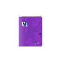 OXFORD Cahier EasyBook 17x22cm Grands Carreaux Seyès 96 Pages Agrafées Couverture Polypro Violet thumbnail image 4