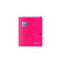 OXFORD Cahier EasyBook 17x22cm Grands Carreaux Seyès 96 Pages Agrafées Couverture Polypro Rose thumbnail image 4