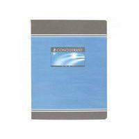 CONQUERANT Cahier de Devoirs 17x22cm Grands Carreaux Seyès 192 Pages Agrafées Couverture Carte Coloris Assorti - Image 4