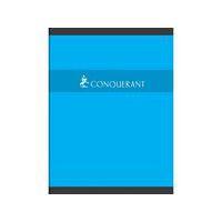 CONQUERANT Cahier 24x32cm Grands Carreaux Seyès 48 Pages Agrafées Couverture Carte Coloris Assortis - Image 4