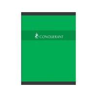 CONQUERANT Cahier 24x32cm Grands Carreaux Seyès 48 Pages Agrafées Couverture Carte Coloris Assortis - Image 2