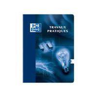 OXFORD Cahier de Travaux Pratiques 24x32cm Grands Carreaux Seyès/Uni Blanc 80 Pages Agrafées Couverture Carte - Image 4