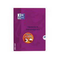 OXFORD Cahier de Travaux Pratiques OpenFlex 24x32cm Grands Carreaux Seyès/Uni Blanc 80 Pages Agrafées Couvertu - Image 2