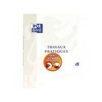 OXFORD Cahier de Travaux Pratiques OpenFlex 24x32cm Grands Carreaux Seyès/Uni Blanc 80 Pages Agrafées Couvertu - Image 3