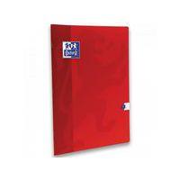 OXFORD Cahier Color Life 24x32cm Grands Carreaux Seyès 96 Pages Agrafées Couverture Carte Rouge - Image 2