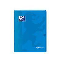 OXFORD Cahier EasyBook 24x32cm Grands Carreaux Seyès 96 Pages Agrafées Couverture Polypro Bleu thumbnail image 5