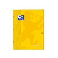 OXFORD Cahier EasyBook 24x32cm Grands Carreaux Seyès 96 Pages Agrafées Couverture Polypro Jaune - Image 4