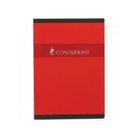 CONQUERANT Cahier A4 Grands Carreaux Seyès 96 Pages Agrafées Couverture Carte Coloris Assortis thumbnail image 4