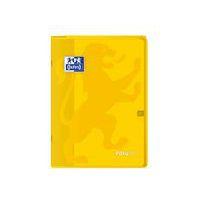 OXFORD Cahier EasyBook A4 Grands Carreaux Seyès 96 Pages Agrafées Couverture Polypro Jaune - Image 2