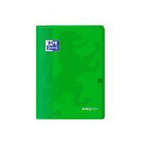OXFORD Cahier EasyBook A4 Grands Carreaux Seyès 96 Pages Agrafées Couverture Polypro Vert - Image 2
