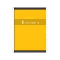 CONQUERANT Cahier A4 Grands Carreaux Seyès 192 Pages Agrafées Couverture Carte Coloris Assortis thumbnail image 4