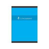 CONQUERANT Cahier A4 Grands Carreaux Seyès 192 Pages Agrafées Couverture Carte Coloris Assortis - Image 3