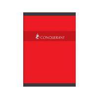 CONQUERANT Cahier A4 Grands Carreaux Seyès 192 Pages Agrafées Couverture Carte Coloris Assortis thumbnail image 5