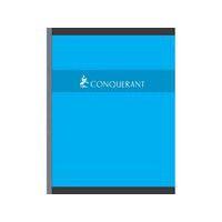 CONQUERANT Cahier 17x22cm Grands Carreaux Seyès 288 Pages Brochées Couverture Carte Coloris Assortis thumbnail image 4