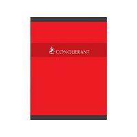 CONQUERANT Cahier 24x32cm Petits Carreaux 5mm 192 Pages Brochées Couverture Carte Coloris Assortis thumbnail image 4