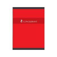 CONQUERANT Cahier 24x32cm Petits Carreaux 5mm 192 Pages Brochées Couverture Carte Coloris Assortis thumbnail image 4