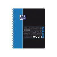 OXFORD Cahier Etudiants Multinotes A4+ Petits Carreaux 5mm 160 Pages Reliure Intégrale Couverture Polypro Colo thumbnail image 3