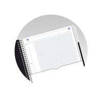 OXFORD Cahier Etudiants Multinotes A4+ Petits Carreaux 5mm 160 Pages Reliure Intégrale Couverture Polypro Colo - Image 4