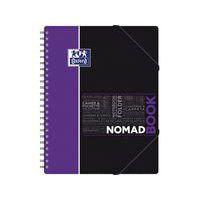 OXFORD Cahier Etudiants Nomadbook A4+ Petits Carreaux 5mm 160 Pages Reliure Intégrale Couverture Polypro Color - Image 4