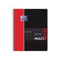 OXFORD Cahier Etudiants Multinotes A4+ Ligné 7mm 160 Pages Reliure Intégrale Couverture Polypro Coloris Assort - Image 4