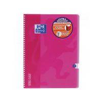 OXFORD Cahier OpenFlex A4 Grands Carreaux Seyès 100 Pages Reliure Intégrale Couverture Polypro Coloris Assorti - Image 3