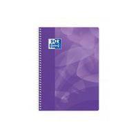 OXFORD Cahier Lagoon A4 Petits Carreaux 5mm 160 Pages Reliure Intégrale Couverture Polypro Coloris Assortis - Image 4