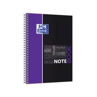 OXFORD Cahier Etudiants Notebook B5 Petits Carreaux 5mm 160 Pages Reliure Intégrale Couverture Carte Polypro C thumbnail image 3
