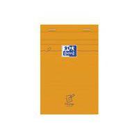 OXFORD Bloc-Notes Orange 11x17cm Réglure Message 80 Feuilles Agrafées Couverture Carte Enduite Orange thumbnail image 4