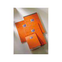 OXFORD Bloc-Notes Orange A4 Petits Carreaux 5mm 80 Feuilles Agrafées Couverture Carte Enduite Orange thumbnail image 4