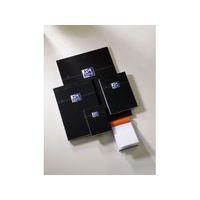 OXFORD Bloc-Notes Orange A4 Petits Carreaux 5mm 80 Feuilles Agrafées Couverture Carte Enduite Gris - Image 4