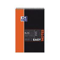 OXFORD Bloc-notes Etudiants Easynotes A4+ Petits Carreaux 5mm 160 Pages Reliure Intégrale Couverture Polypro C - Image 2