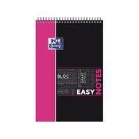 OXFORD Bloc-notes Etudiants Easynotes A4+ Ligné 7mm 160 Pages Reliure Intégrale Couverture Polypro Coloris Ass thumbnail image 5