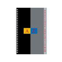 CONQUERANT Répertoire 11x17cm Petits Carreaux 5mm 100 Pages Reliure Intégrale Couverture Carte Recyclée Colori - Image 3