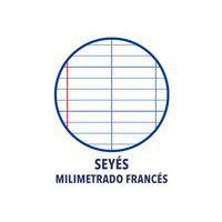 OXFORD Feuilles Simples A4 Grands Carreaux Seyès 200 Pages Etui Carte Rouge thumbnail image 4