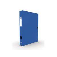 Boîte Capacité Standard Memphis 24x32cm Dos 40mm avec Bouton Pression Couverture Polypro Coloris Assortis - Image 2