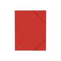 OXFORD Chemise 3 Rabats Top File + 17x22cm avec Elastique Couverture Carte Coloris Assortis thumbnail image 2
