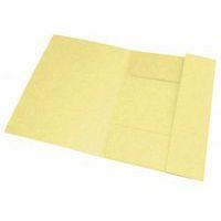 OXFORD Chemise 3 Rabats Top File + A4 avec Elastique Couverture Carte Jaune Pastel thumbnail image 2
