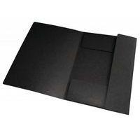 OXFORD Chemise 3 Rabats Top File + A4 avec Elastique Couverture Carte Noir thumbnail image 2