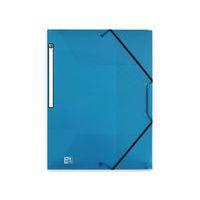 Chemise 3 Rabats Osmose A4 avec Elastique Couverture Polypro Coloris Assortis thumbnail image 2