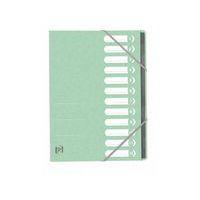 TRIEUR OXFORD TOP FILE+ A4 AGRAFE 12 POSITIONS ASSORTIS PASTEL - Image 2