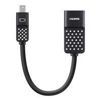 Adaptateur Mini DP vers HDMI femelle - Belkin - Image principale