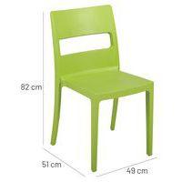 Chaise SAI Go Green Scab 4 pieds vert thumbnail image 4