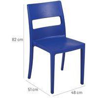 Chaise SAI Go Green Scab 4 pieds bleu thumbnail image 3