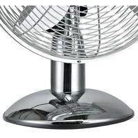 Ventilateur à poser métal chromé 30 W - Ø 25 cm thumbnail image 4